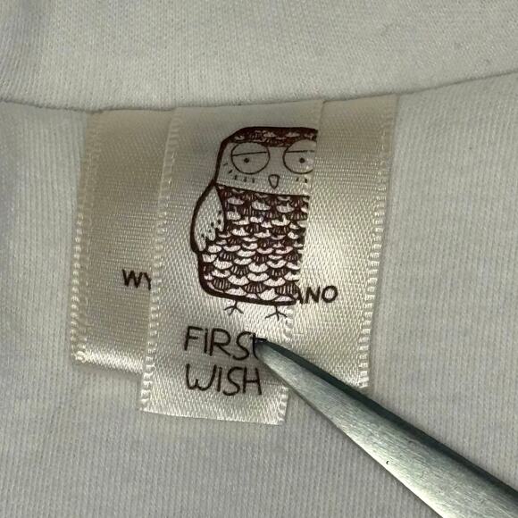 First Wish Infant One Piece Snowsuit Boys 3-6M Blue White Plush Layette Bunting - Picture 6 of 9